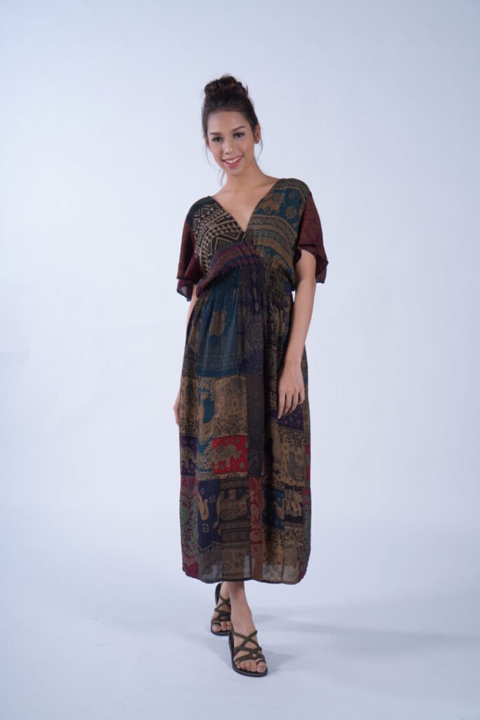 Patchwork Kleid