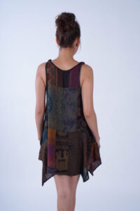 Patchwork long Top