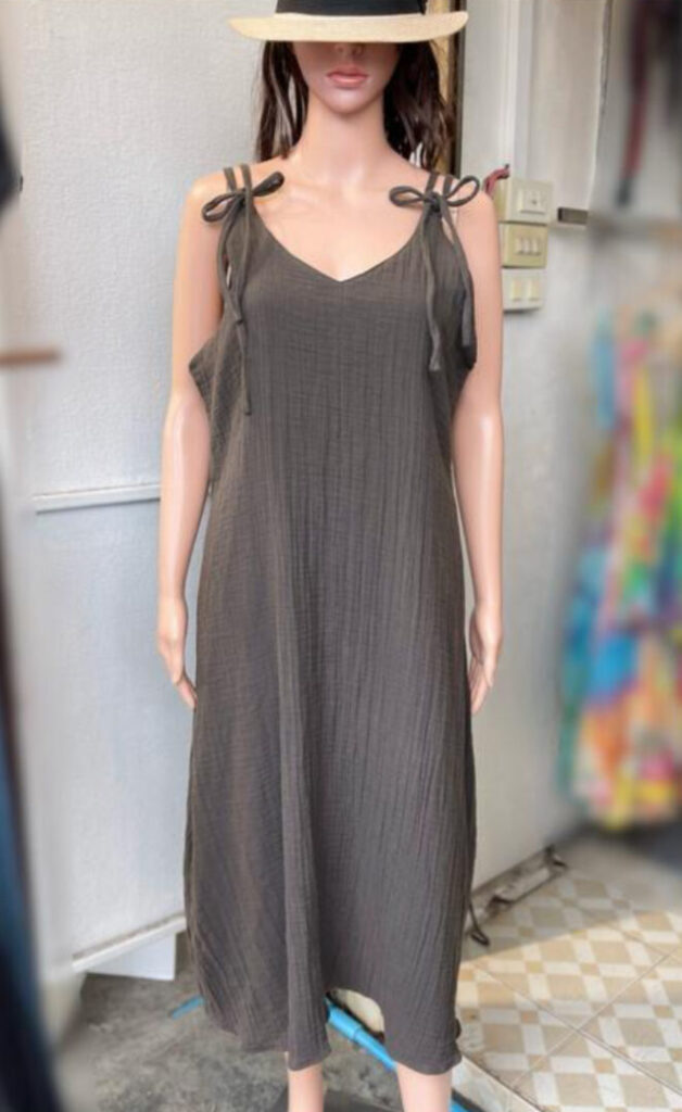Musselin Kleid